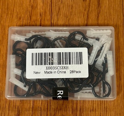 28pcs screw hooks ceiling - -,