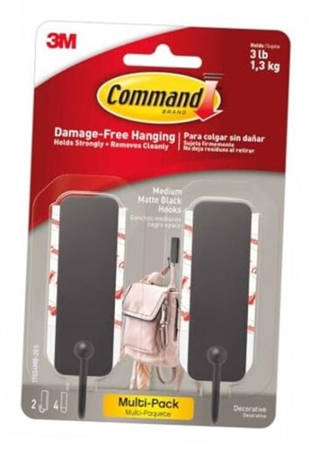Command medium wall hook - medium, hook,
